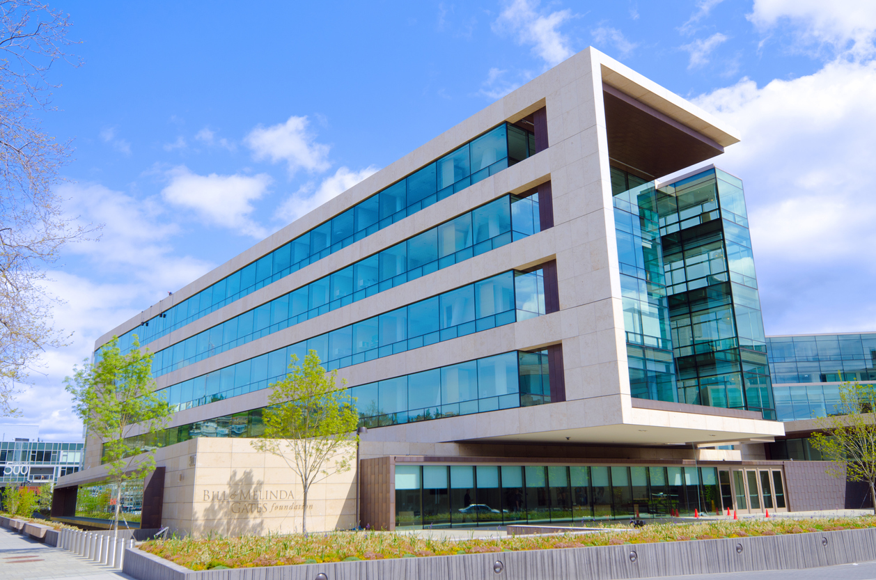 Bill & Melinda Gates Foundation headquarters in Seattle, Washington