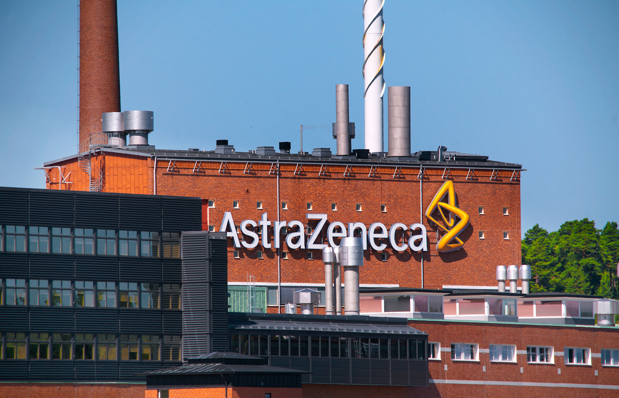 AstraZeneca's manufacturing facility at SnAckviken in Sodertalje, Sweden