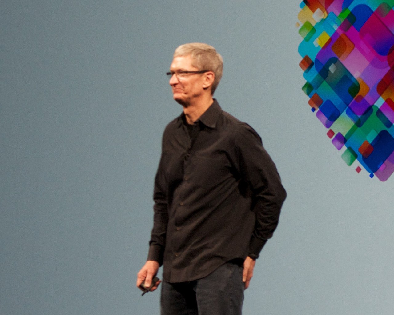 Tim Cook at Apple's Worldwide Developers Conference