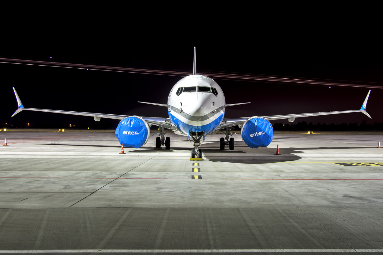 Grounded Boeing 737 Max