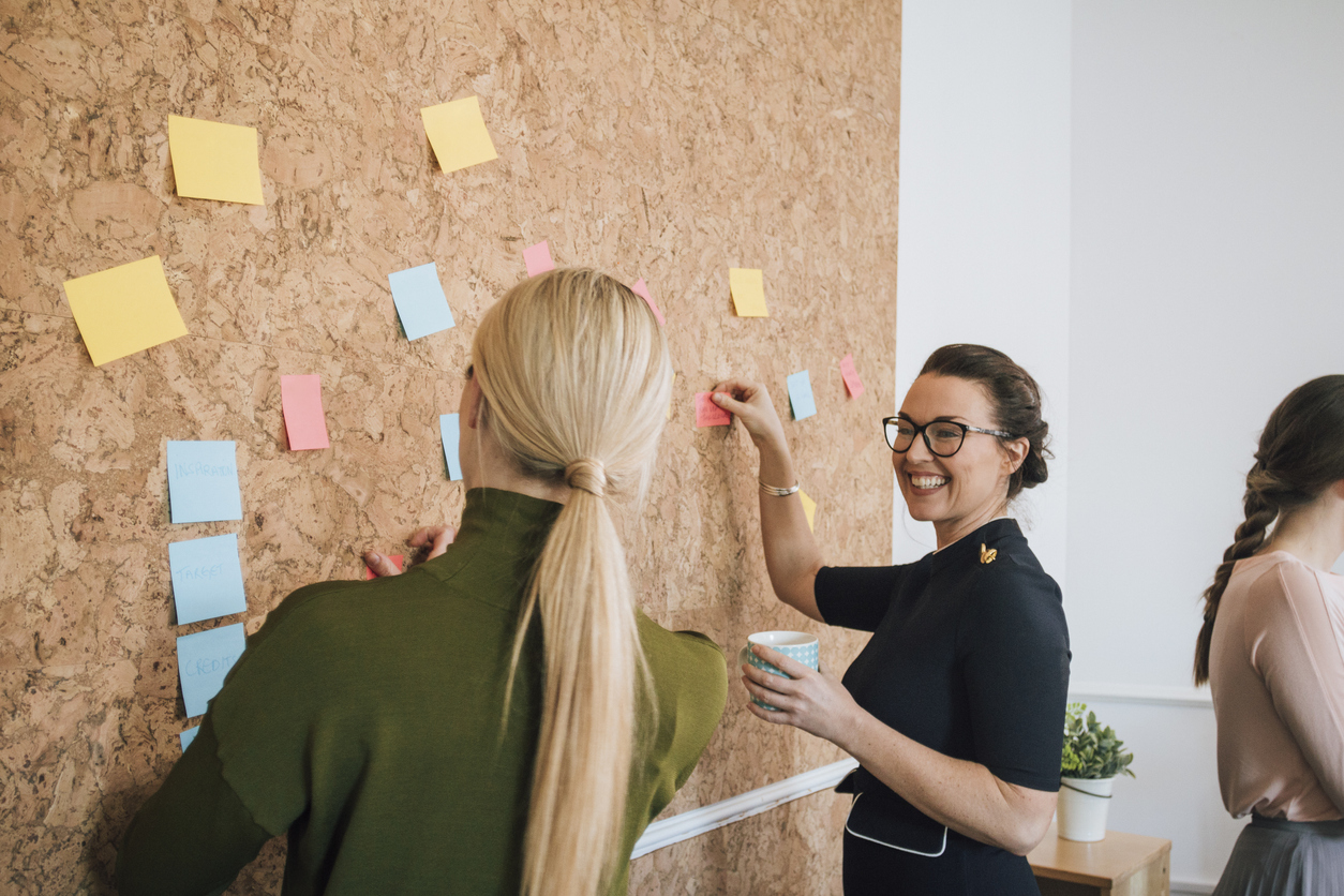 Women Making Business Notes