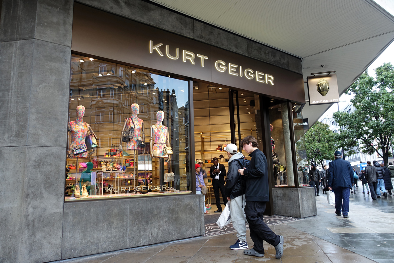 kurt geiger fashion accessories retailer, 272 to 274 oxford street, london