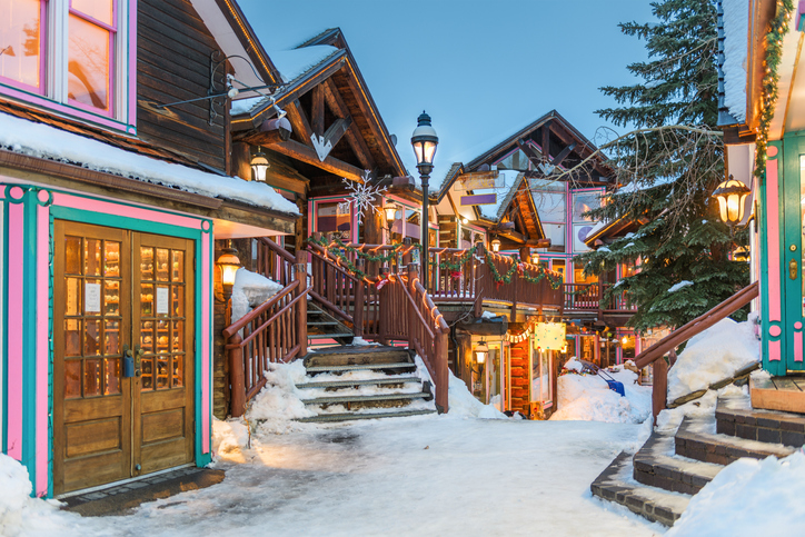 breckenridge, colorado, usa townscape