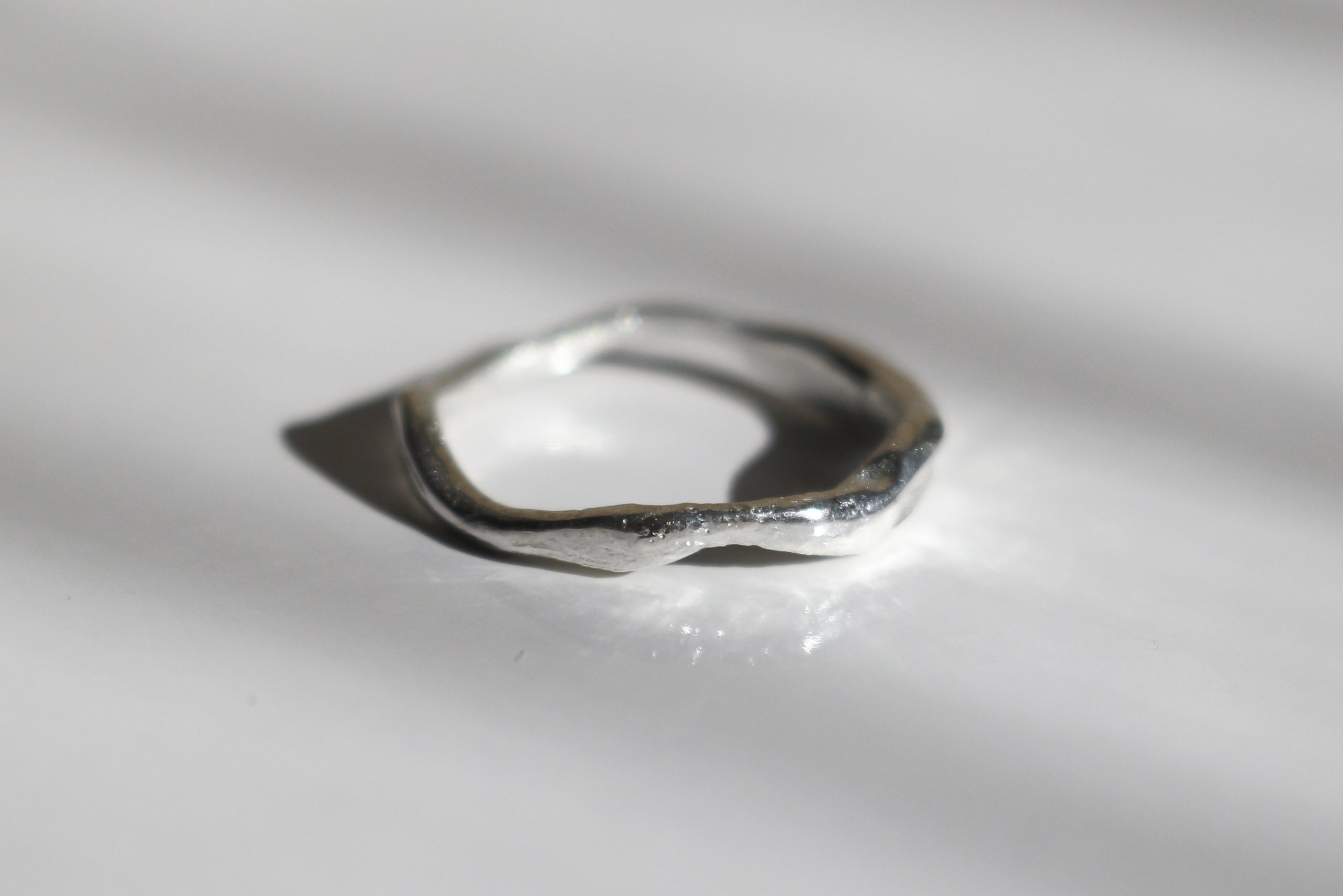 a beautiful minimalistic silver ring perfect for everyday wear and special occasions. handcraft precious item.