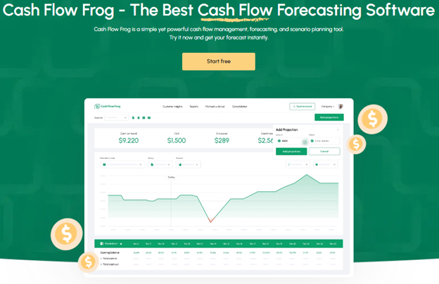 cash flow frog