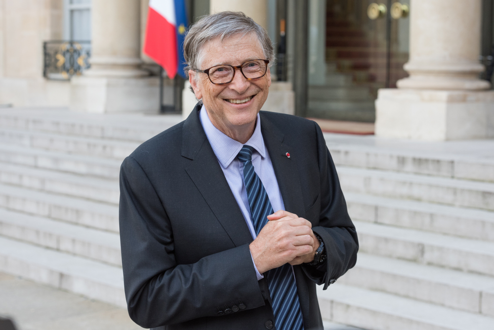 paris,,france, ,april,16,,2018,:,bill,gates,at