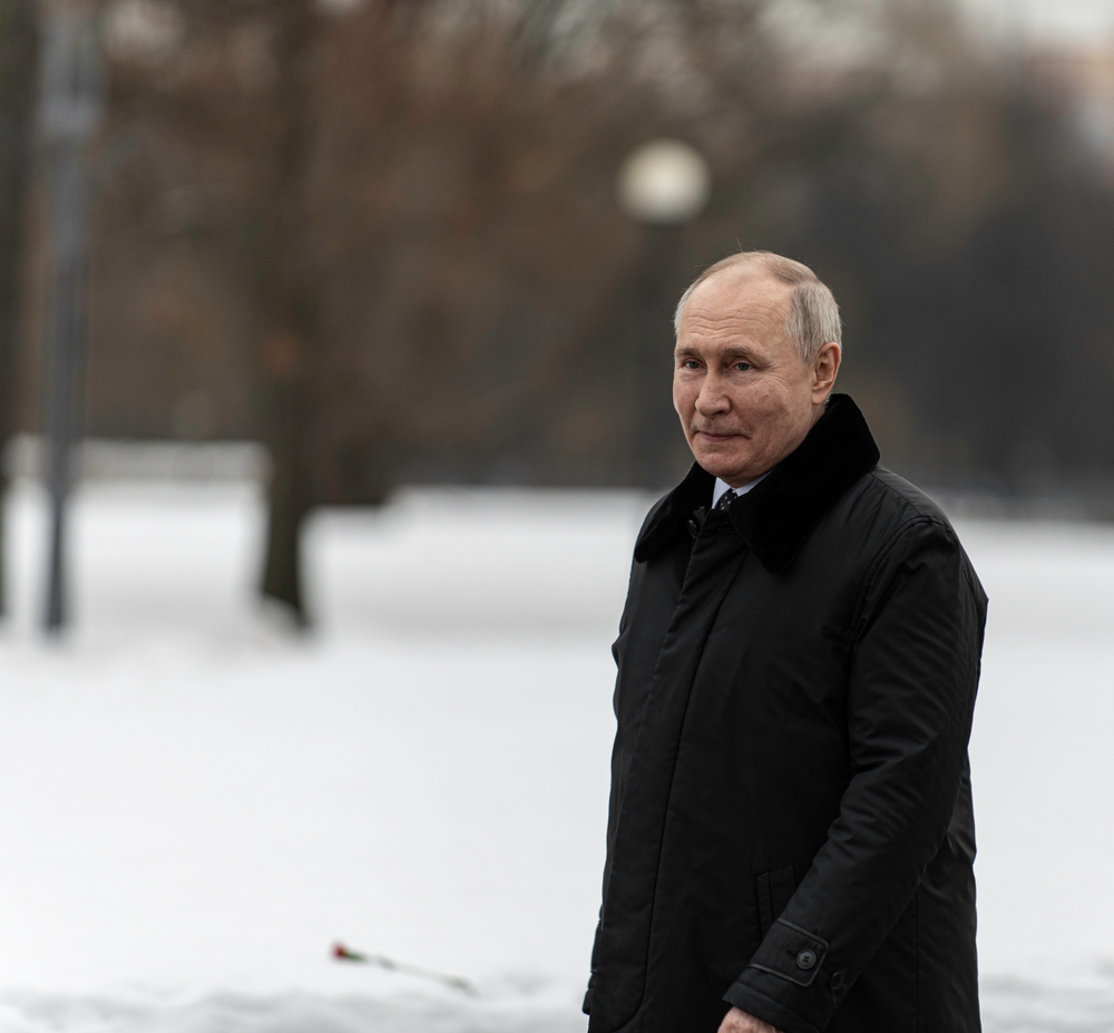 saint petersburg,russia 01.27.24:,russian,president,vladimir,putin,visits,the,piskarevskoye,memorial